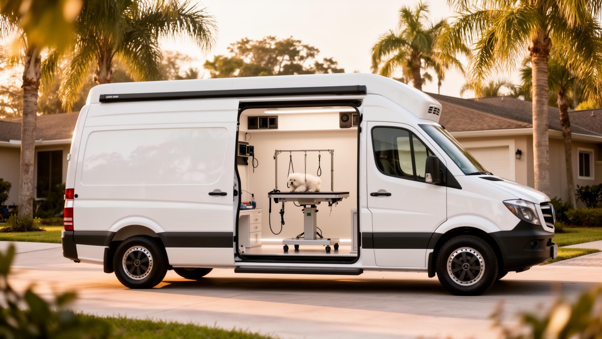 Mobile pet grooming in Riverview.
